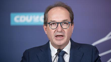 Der CSU-Landesgruppenchef Alexander Dobrindt.