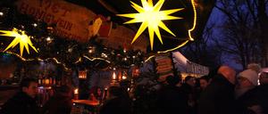 Böhmischer Weihnachtsmarkt Babelsberg, Weberplatz.