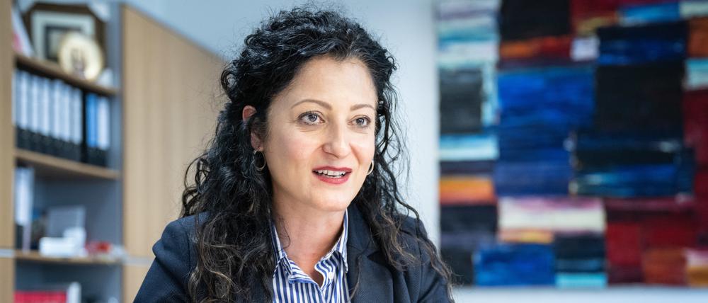 Cansel Kiziltepe (SPD), Berliner Senatorin für Arbeit, Soziales, Gleichstellung, Integration, Vielfalt und Antidiskriminierung.