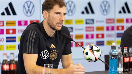 Leon Goretzka ist zurück im Mannschaftstraining der deutschen Nationalmannschaft und könnte gegen die Türkei zum Einsatz kommen.
