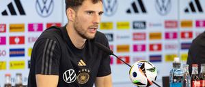 Leon Goretzka ist zurück im Mannschaftstraining der deutschen Nationalmannschaft und könnte gegen die Türkei zum Einsatz kommen.