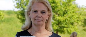 Kreisparteitag der CDU im Volkspark Potsdam. Bundestagsabgeordnete Saskia Ludwig.