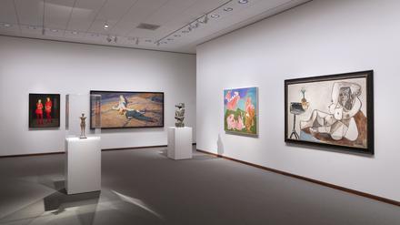 Angaben: Ausstellungsansichten „Zerreißprobe. Kunst zwischen Politik und Gesellschaft. Sammlung der Nationalgalerie 1945-2000“, Neue Nationalgalerie, 18.11.2023-28.9.2025 Nationalgalerie – Staatliche Museen zu Berlin / David von Becker/VG Bild-Kunst, Bonn 2023 