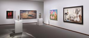 Angaben: Ausstellungsansichten „Zerreißprobe. Kunst zwischen Politik und Gesellschaft. Sammlung der Nationalgalerie 1945-2000“, Neue Nationalgalerie, 18.11.2023-28.9.2025 Nationalgalerie – Staatliche Museen zu Berlin / David von Becker/VG Bild-Kunst, Bonn 2023 