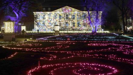 Weihnachten im Tierpark in Berlin, weihnachtlich illuminierter Rundgang,
Copyright: DAVIDS/Michael Ukas, 15.11.2023