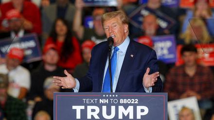 Donald Trump möchte gerne nochmal ins Weiße Haus.