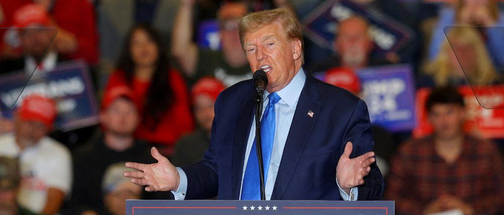 Donald Trump möchte gerne nochmal ins Weiße Haus.