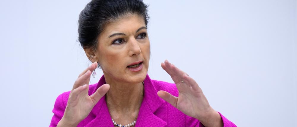 Die Bundestagsabgeordnete Sahra Wagenknecht bekräftigte, dass sie nach der Bundestagswahl eine Regierungsbeteiligung in Erwägung zieht.