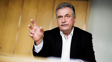 Claus Weselsky, Vorsitzender der Gewerkschaft Deutscher Lokomotivführer. 