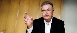 Claus Weselsky, Vorsitzender der Gewerkschaft Deutscher Lokomotivführer. 