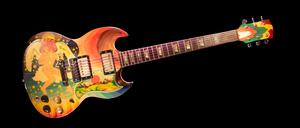 Eine  bunt bemalte Gitarre der Blues- und Rocklegende Eric Clapton ist in den USA für 1,27 Millionen Dollar versteigert worden. Nach Angaben des Auktionshaus Julien’s ist dies ein Rekordpreis für eine Gitarre des britischen Musikers bei einer Versteigerung. 