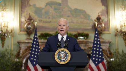 US-Präsident Joe Biden hat das im Kongress ausgehandelte Gesetz für einen Übergangshaushalt unterzeichnet.