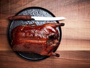 Ganzjähriger Genuss: die Pekingente von Philipp Vogel im „Orania“. 