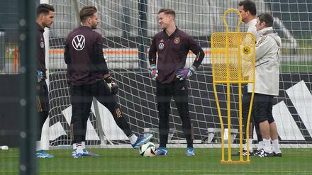 Gute Miene, kein Spiel. Marc-André ter Stegen fällt gegen die Türkei und Österreich aus.