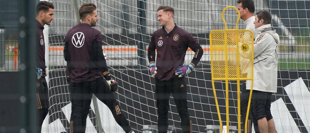 Gute Miene, kein Spiel. Marc-André ter Stegen fällt gegen die Türkei und Österreich aus.