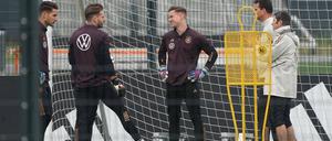 Gute Miene, kein Spiel. Marc-André ter Stegen fällt gegen die Türkei und Österreich aus.