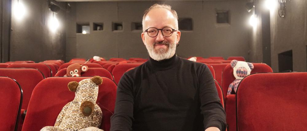 Christos Acrivulis betreibt das Kiez-Kino "Klick" in Charlottenburg.