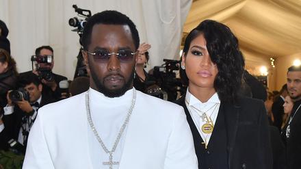Sean Combs und Cassie auf einem Foto von 2018.