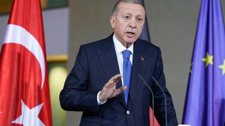 Der türkische Präsident Recep Tayyip Erdogan