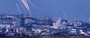 Israelischer Angriff auf den Gazastreifen am Morgen des 19. November. 