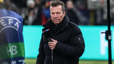 Hat mal wieder was zu Meckern. Lothar Matthäus.