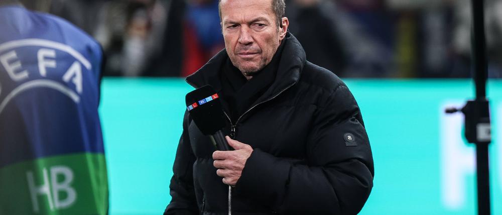 Hat mal wieder was zu Meckern. Lothar Matthäus.