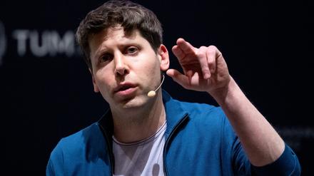 Sam Altman ist der Erfinder der KI-Software ChatGPT.