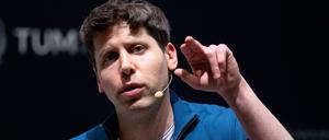 Sam Altman ist der Erfinder der KI-Software ChatGPT.