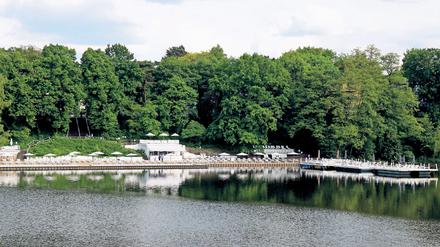 Das Strandbad Halensee. 
