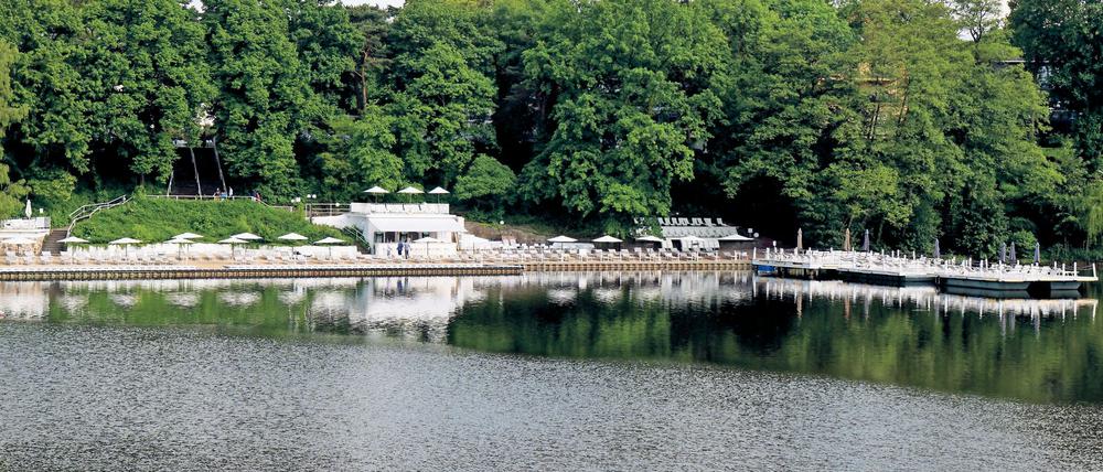 Das Strandbad Halensee. 