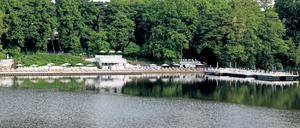Das Strandbad Halensee. 