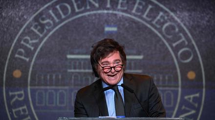 Radikal und unberechenbar: Argentiniens Wahlsieger Javier Milei.