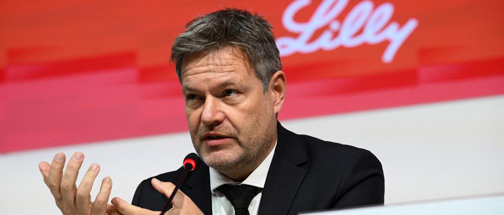 Robert Habeck ist Bundeswirtschaftsminister.