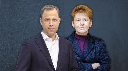 Mario Czaja und Petra Pau.