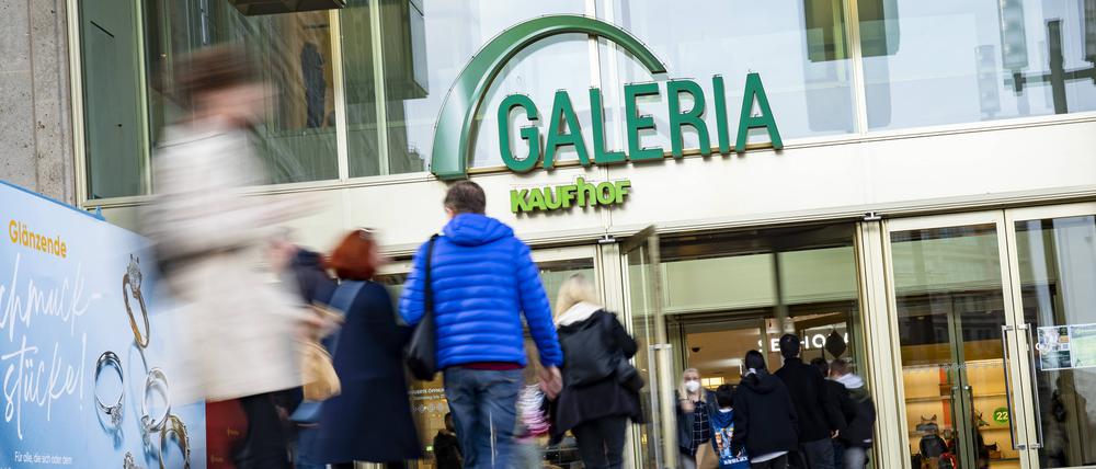 Das Galeria-Kaufhaus am Alexanderplatz schließt zum Jahresende. Das Gebäude wird umgebaut.