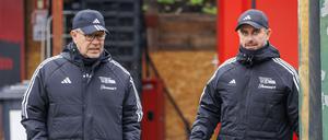 Urs Fischer und Sebastian Bönig.
