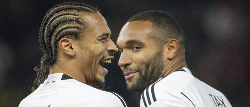 Leroy Sané (links) hat im Moment gut lachen.