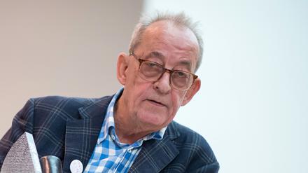 Kasper König, 2017 bei der Eröffnung der „Skulptur Projekte“ in Münster.