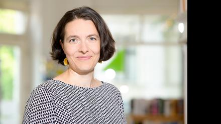 Friederike Hartwig ist Inhaberin des Buchladens „Die Gute Seite“ im Richardkiez. 