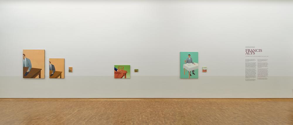 Blick in die Ausstellung der Francis Alÿs-Ausstellung im Kölner Museum Ludwig.