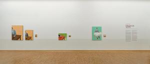Blick in die Ausstellung der Francis Alÿs-Ausstellung im Kölner Museum Ludwig.