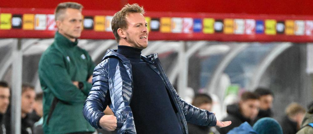 In Schieflage. Die Aufbruchstimmung unter dem neuen Bundestrainer Julian Nagelsmann ist erst einmal dahin.