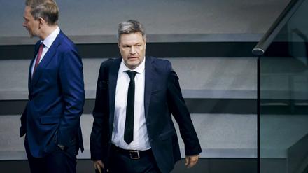 Bundeswirtschaftsminister Robert Habeck (Grüne)