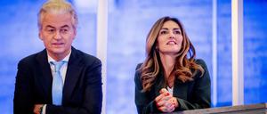 Rechtspopulist Geert Wilders (l.) und Rutte-Nachfolgerin Dilan Yesilgöz.