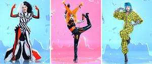 Die drei Finalistinnen der Realityshow «Drag Race Germany»: Metamorkid, Pandora Nox und Yvonne Nightstand (von links nach rechts).