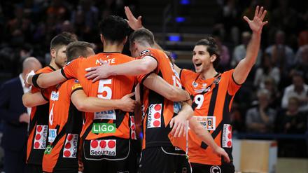 Die BR Volleys sind gegen Lissabon gefordert.