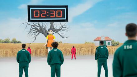 Squid Game: The Challenge. Episode 101 of Squid Game: The Challenge. Cr. Pete Dadds/Netflix © 2023