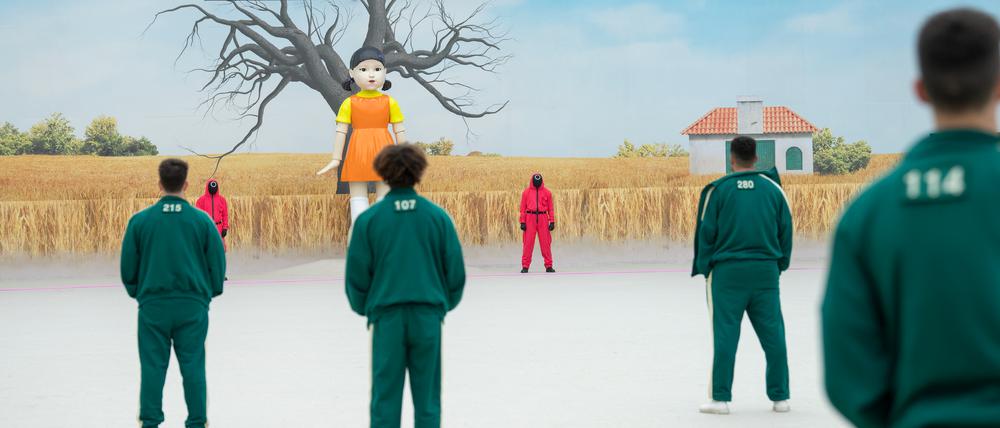 Squid Game: The Challenge. Episode 101 of Squid Game: The Challenge. Cr. Pete Dadds/Netflix © 2023