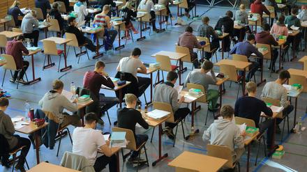 Schriftliches Abitur.