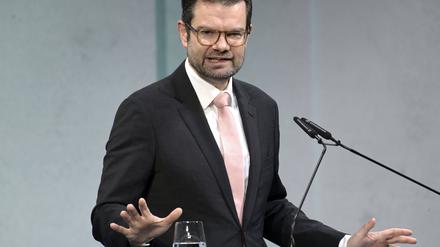 Marco Buschmann beim 17. Wirtschaftsgipfel der Süddeutschen Zeitung im Hotel Adlon. Berlin, 14.11.2023